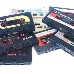 random sample cassette tape loops various shells handmade